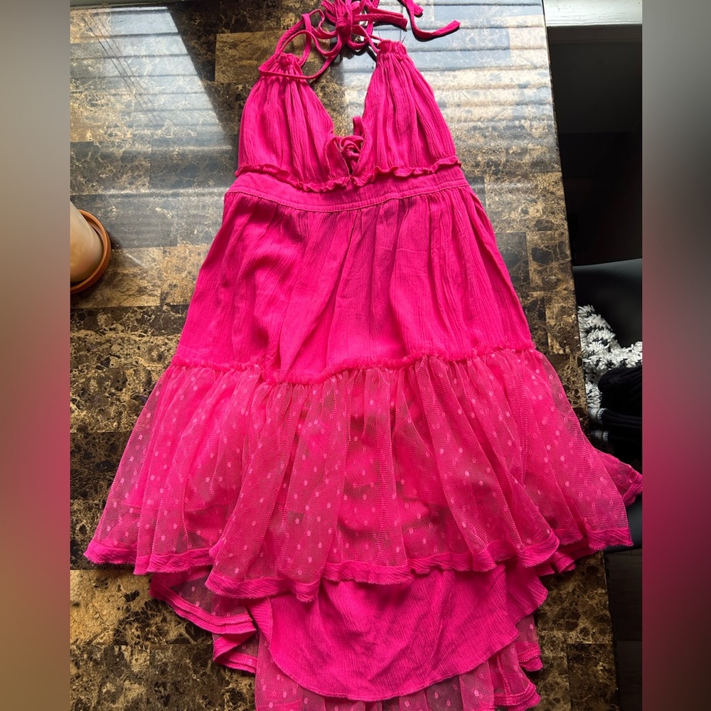 Pink dress